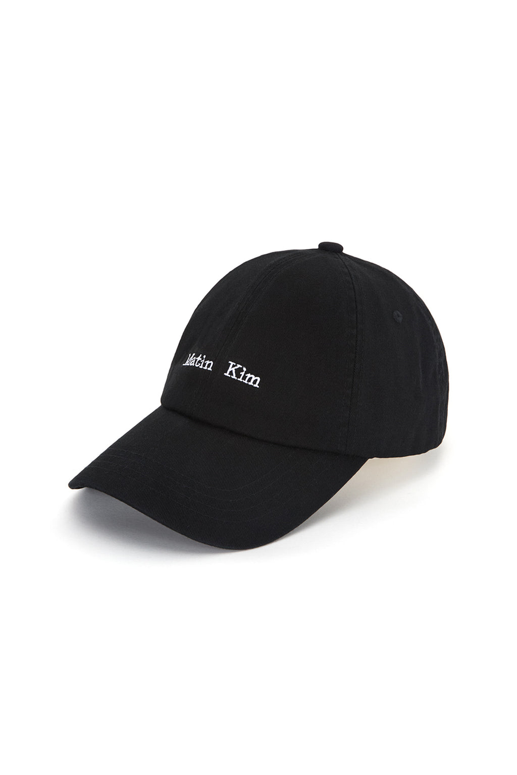Matin Kim - Matin Mini Classic Logo Ball Cap (Black) product image 2 | TRAB K-Fashion Australia