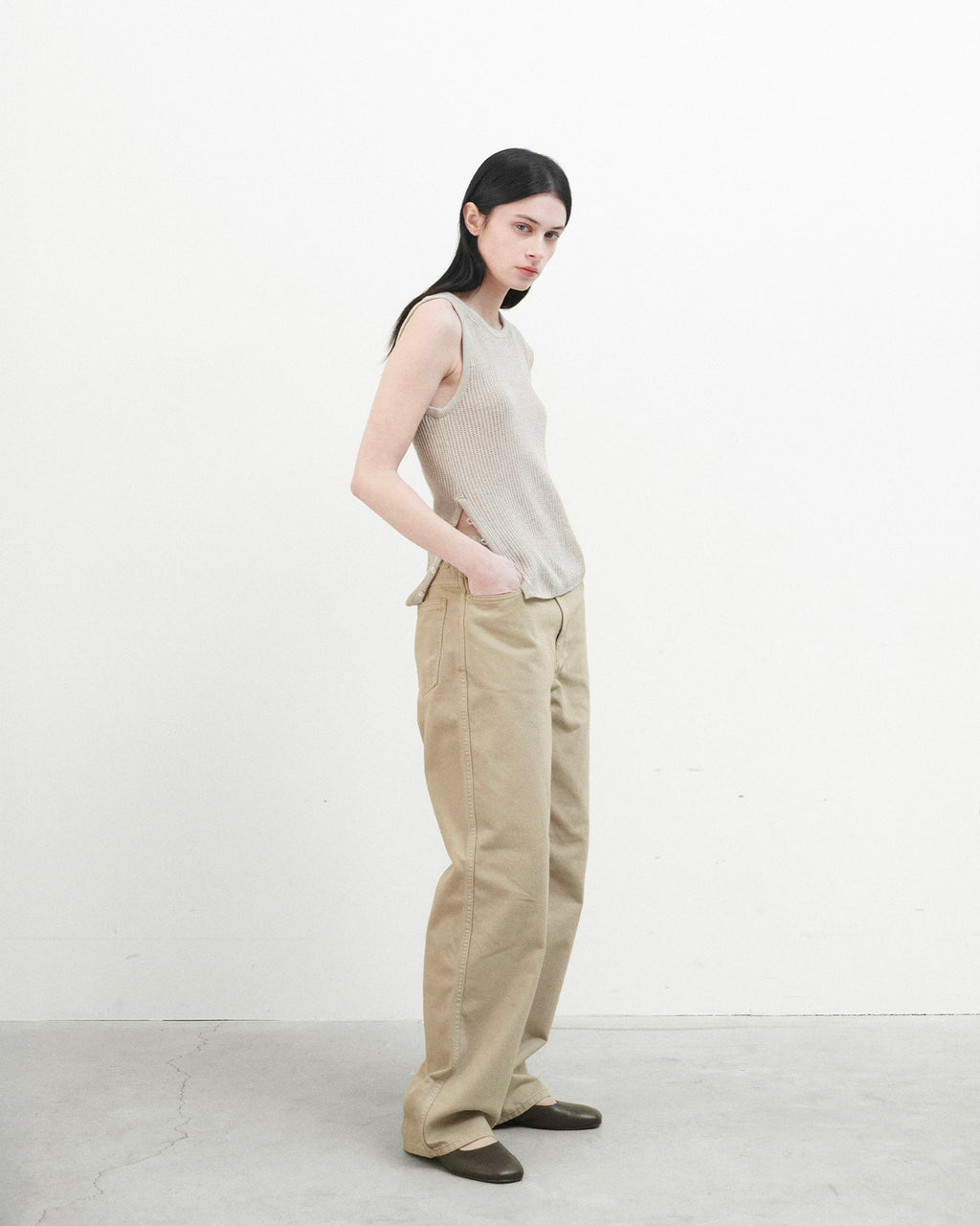 Brownyard - Straight Denim (Light Brown) product image 2 | TRAB K-Fashion Australia