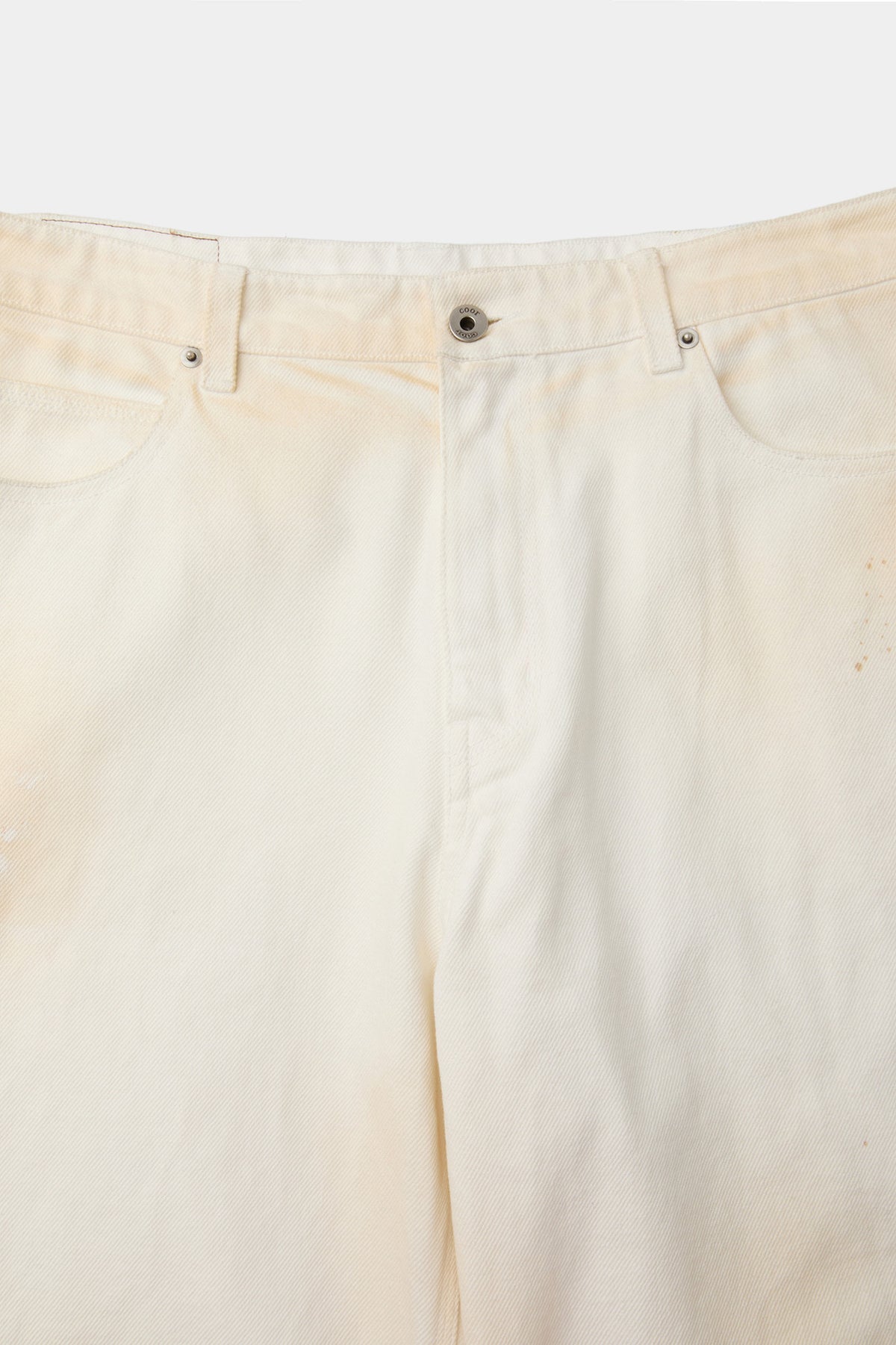 Coor - Straight Cut Dirty Vintage Wash Jeans (Vintage White) product image 5 | TRAB K-Fashion Australia