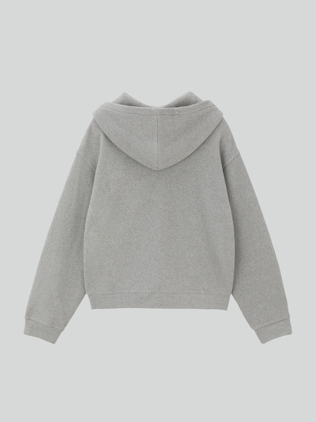 Recto - Mens Rc Embroidered Hoodie (Melange Grey) product image 2 | TRAB K-Fashion Australia