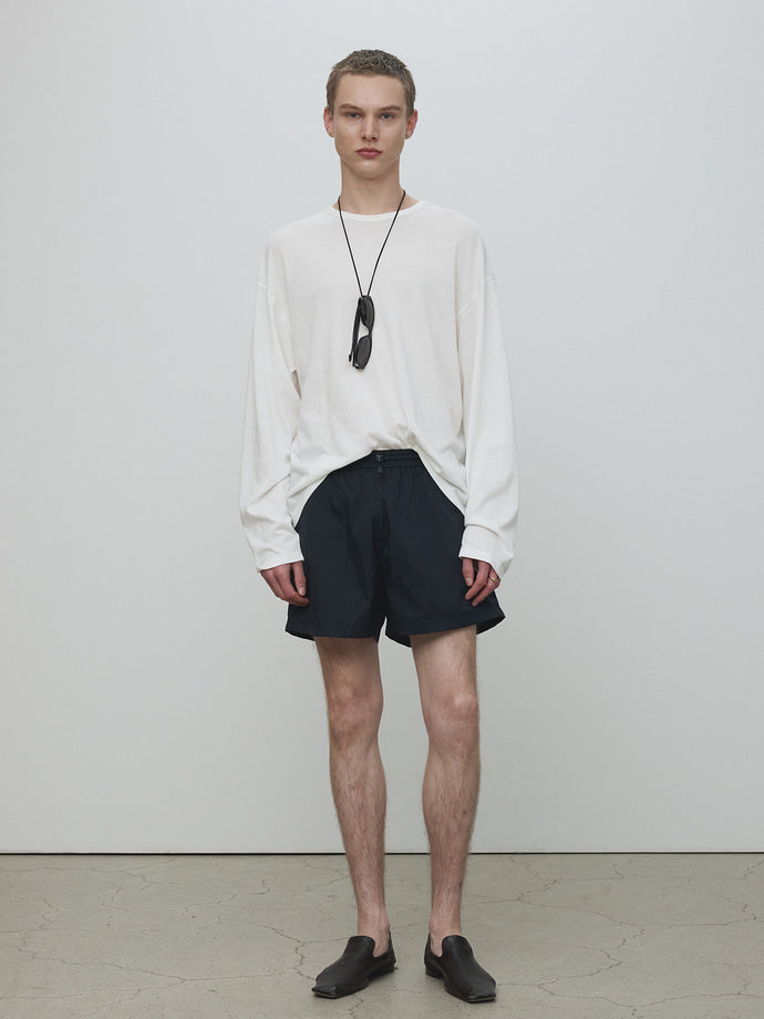 Tonywack - Drawstring Tech Shorts (Dark Navy) product image 2 | TRAB K-Fashion Australia