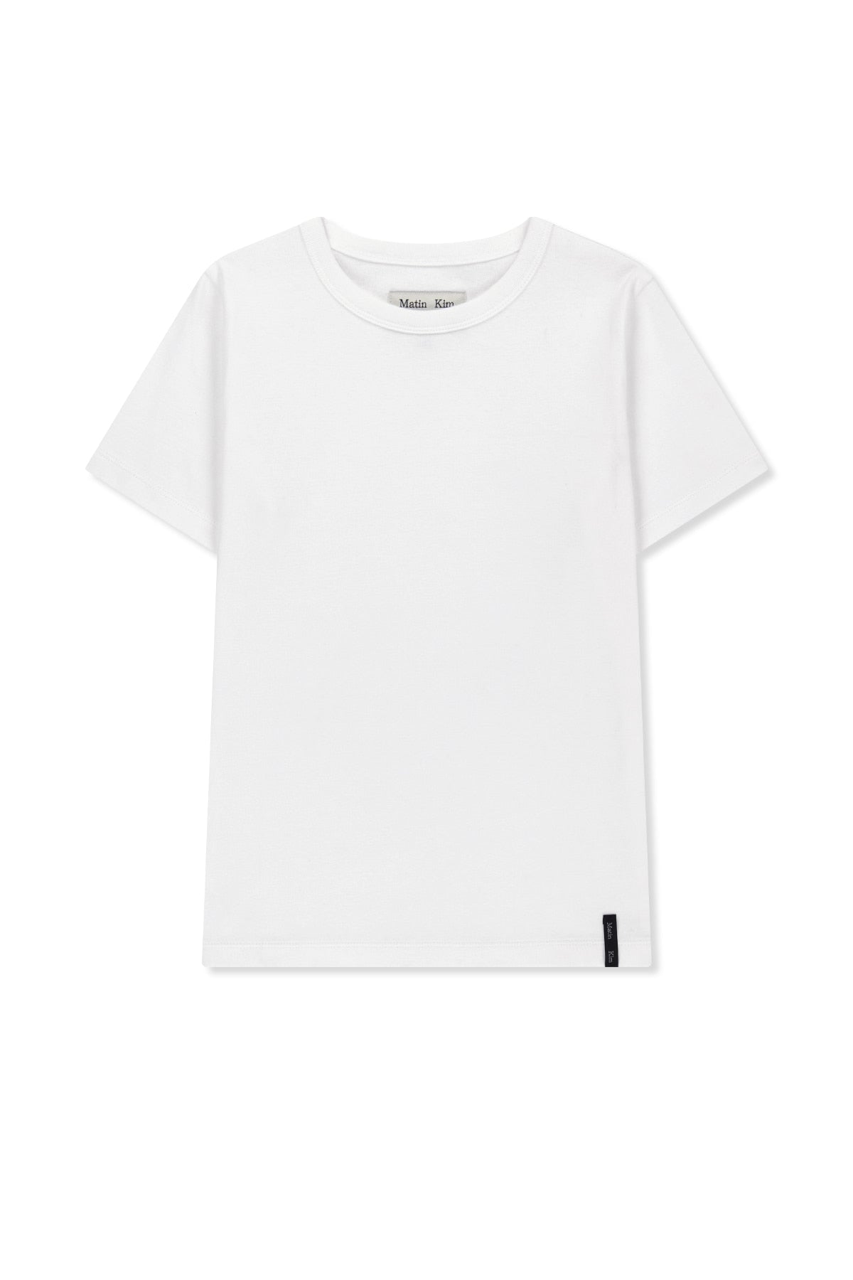 Matin Kim - Label Detail Slim Fit Top (Ivory) product image 1 | TRAB K-Fashion Australia