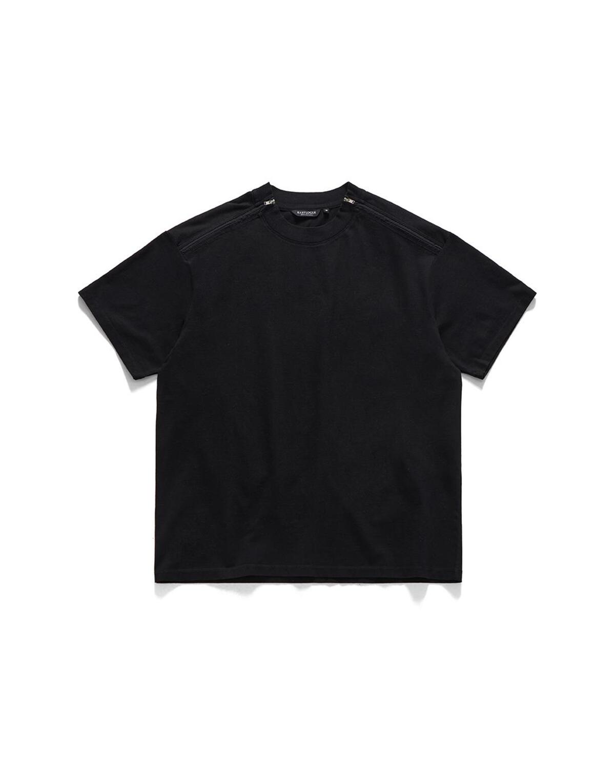 Eastlogue - Army Double Zip T-shirts (Black) product image 5 | TRAB K-Fashion Australia