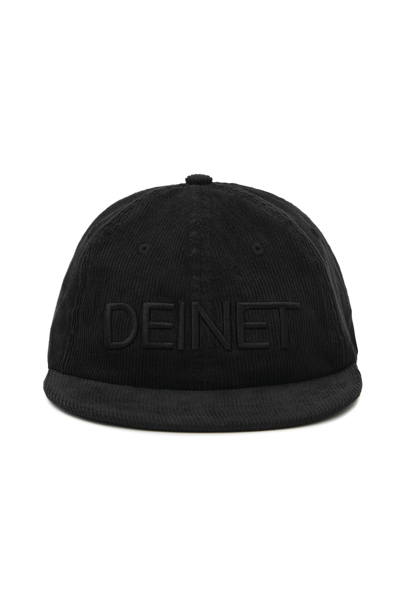 Deinet - Deinet Corduroy Logo Cap (Black) product image 1 | TRAB K-Fashion Australia
