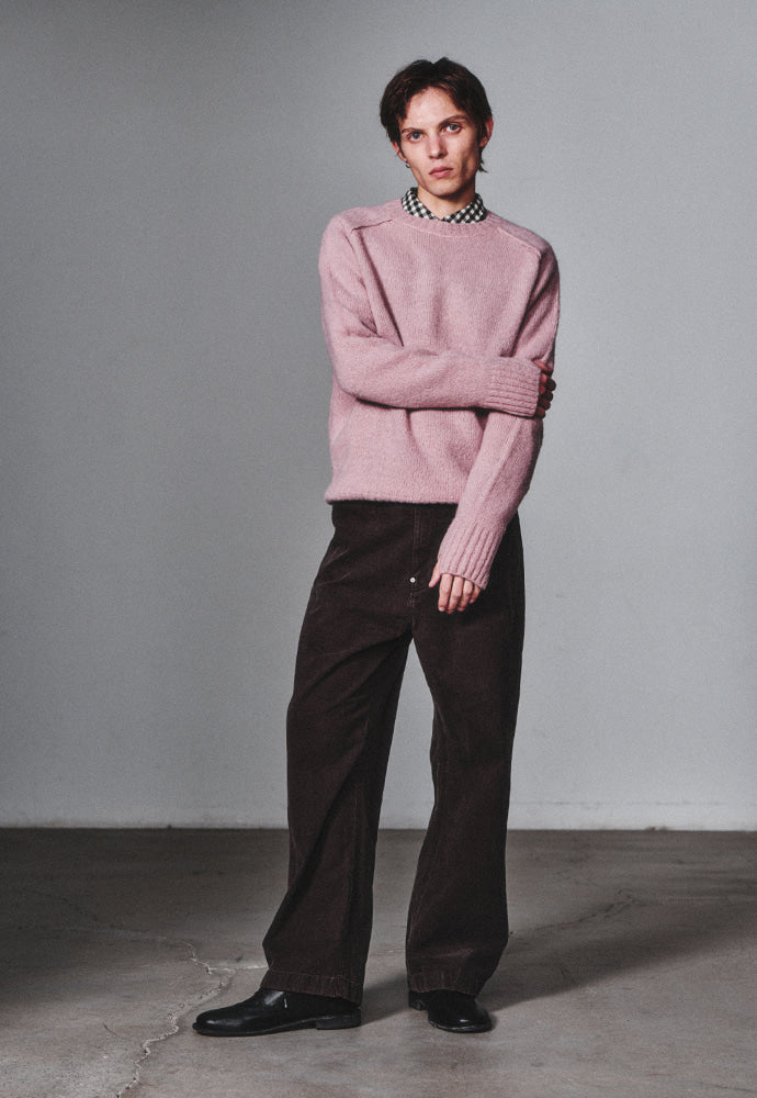 Art if acts - Boucle Saddle Neck Knit (Violet) product image 4 | TRAB K-Fashion Australia