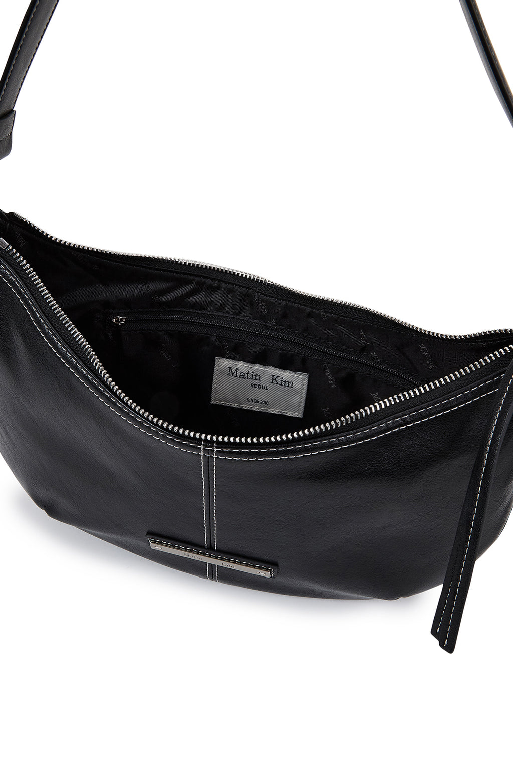 Matin Kim - Moonline Arc Hobo Bag (Black) product image 4 | TRAB K-Fashion Australia