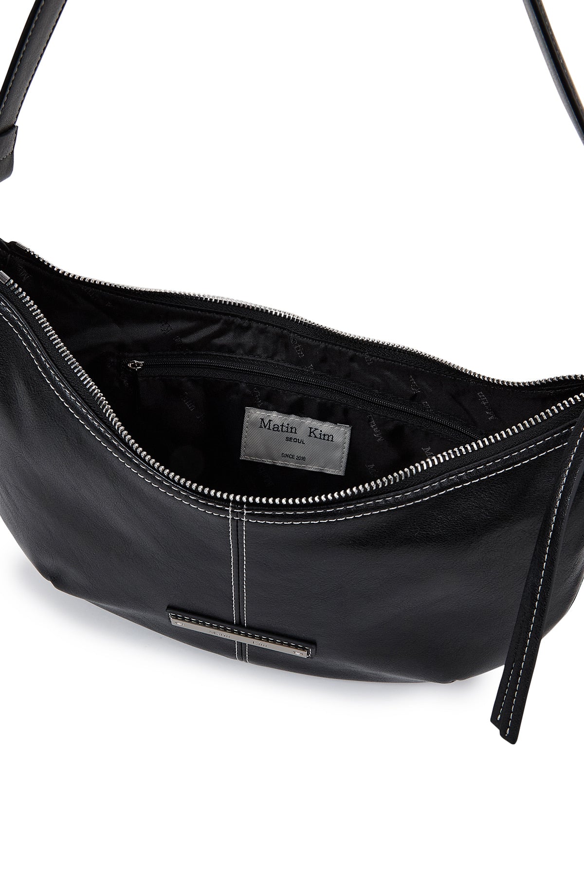 Matin Kim - Moonline Arc Hobo Bag (Black) product image 4 | TRAB K-Fashion Australia