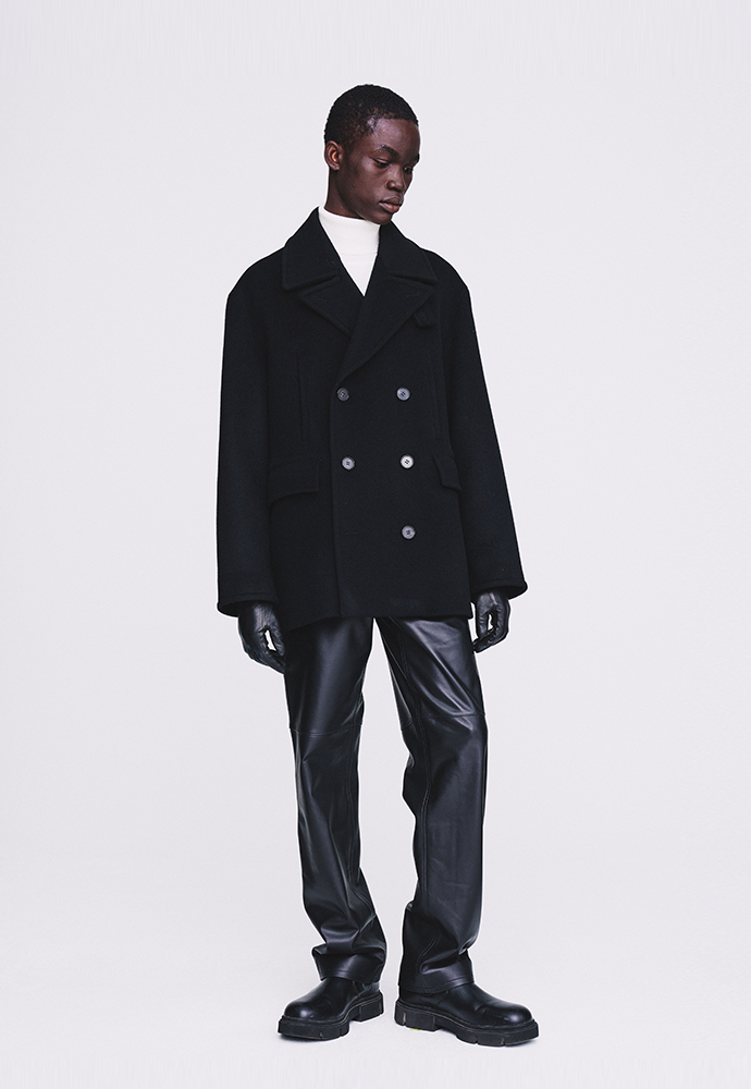 Tonywack - Cashmere Belted Over Peacoat (Black) product image 3 | TRAB K-Fashion Australia
