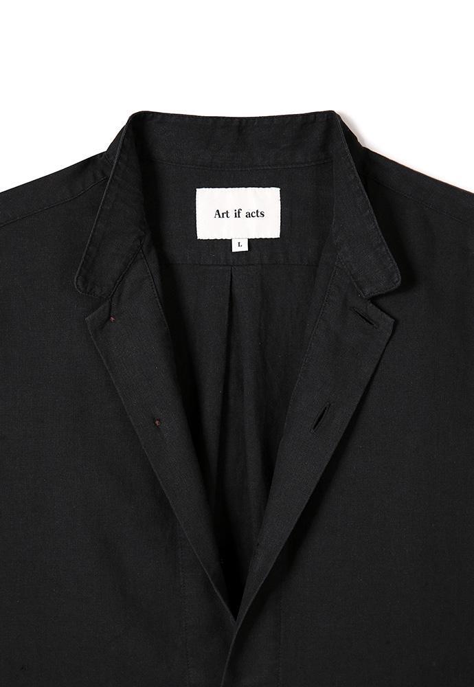 Art if acts - Linen Oriental Jacket (Black) product image 10 | TRAB K-Fashion Australia