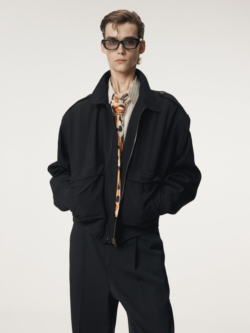 Recto - Vintage Pressed Crease Jumper (Black) product image 1 | TRAB K-Fashion Australia