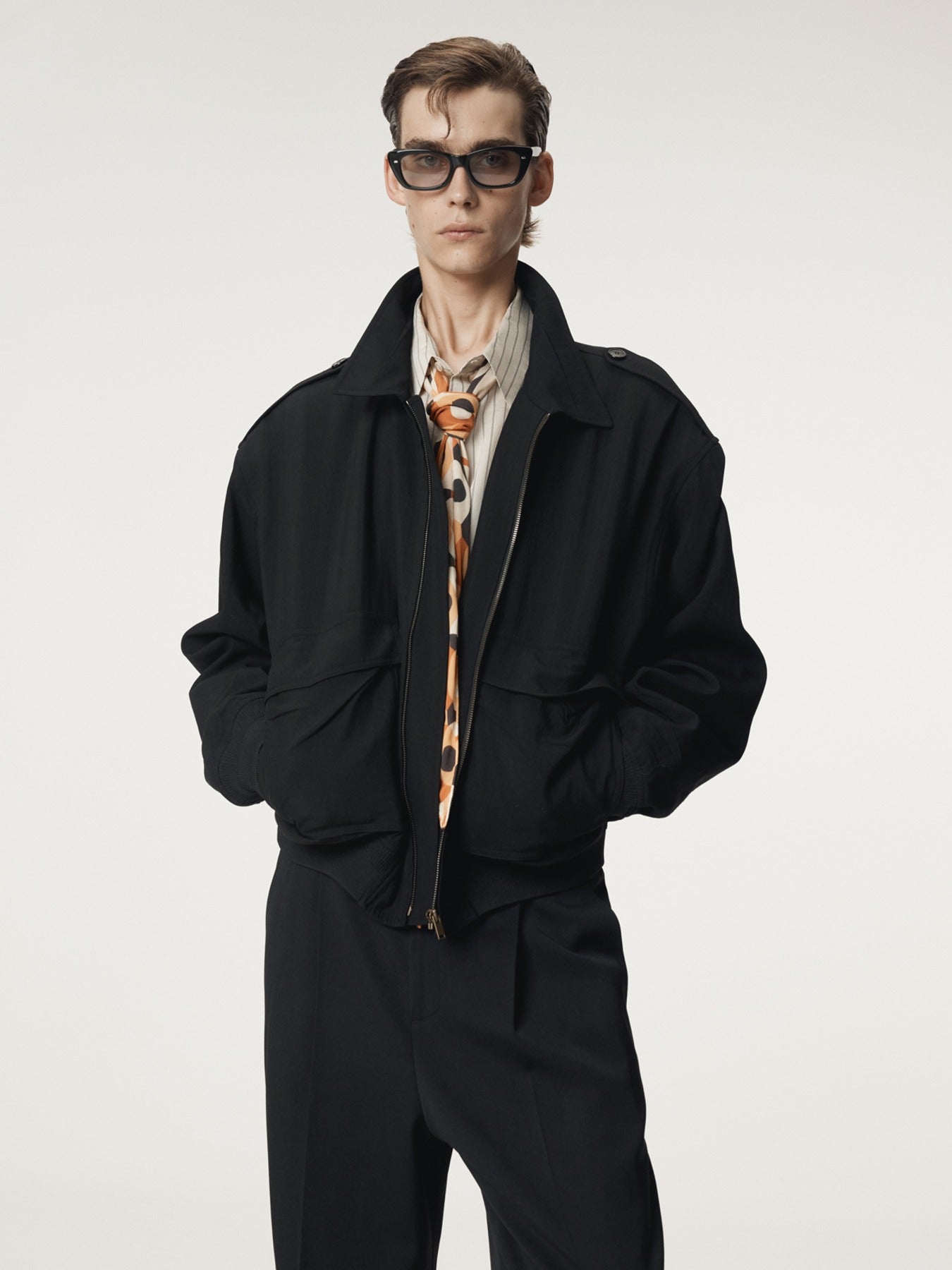 Recto - Vintage Pressed Crease Jumper (Black) product image 1 | TRAB K-Fashion Australia