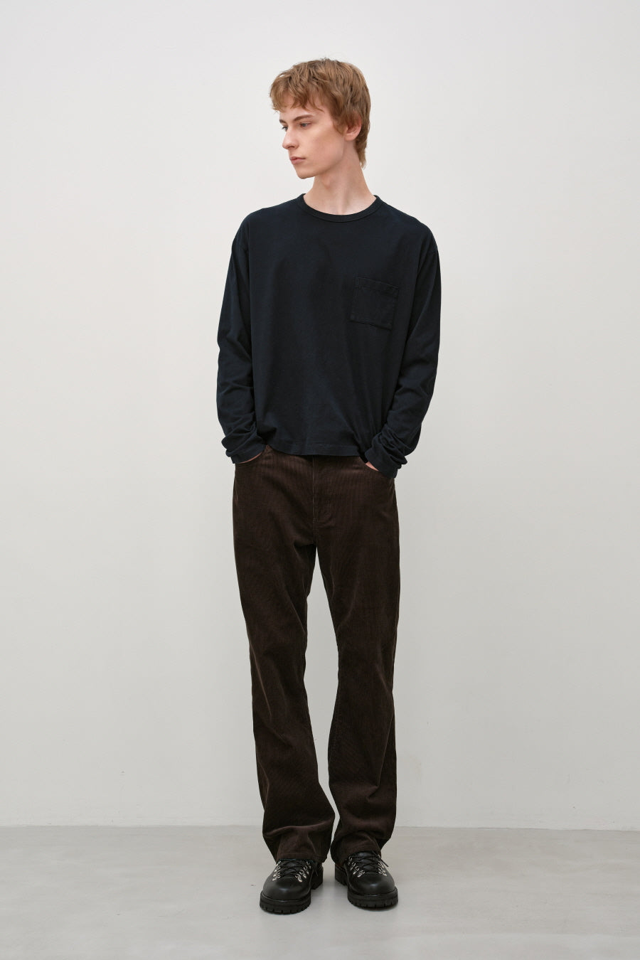 Insilence - Light Pitch Pocket Long Sleeve (Black) product image 6 | TRAB K-Fashion Australia