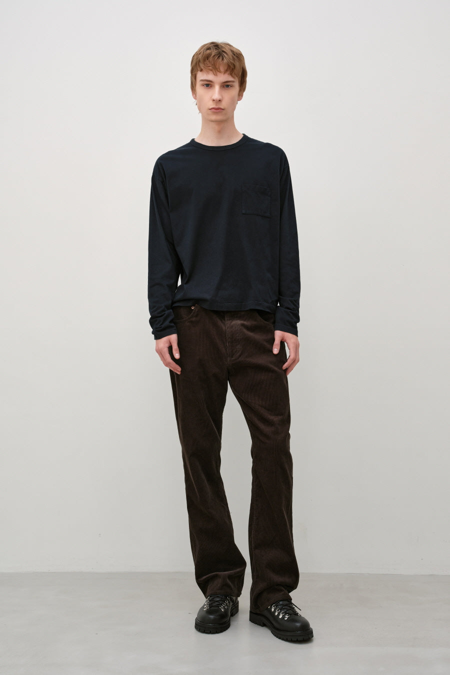 Insilence - Light Pitch Pocket Long Sleeve (Black) product image 1 | TRAB K-Fashion Australia