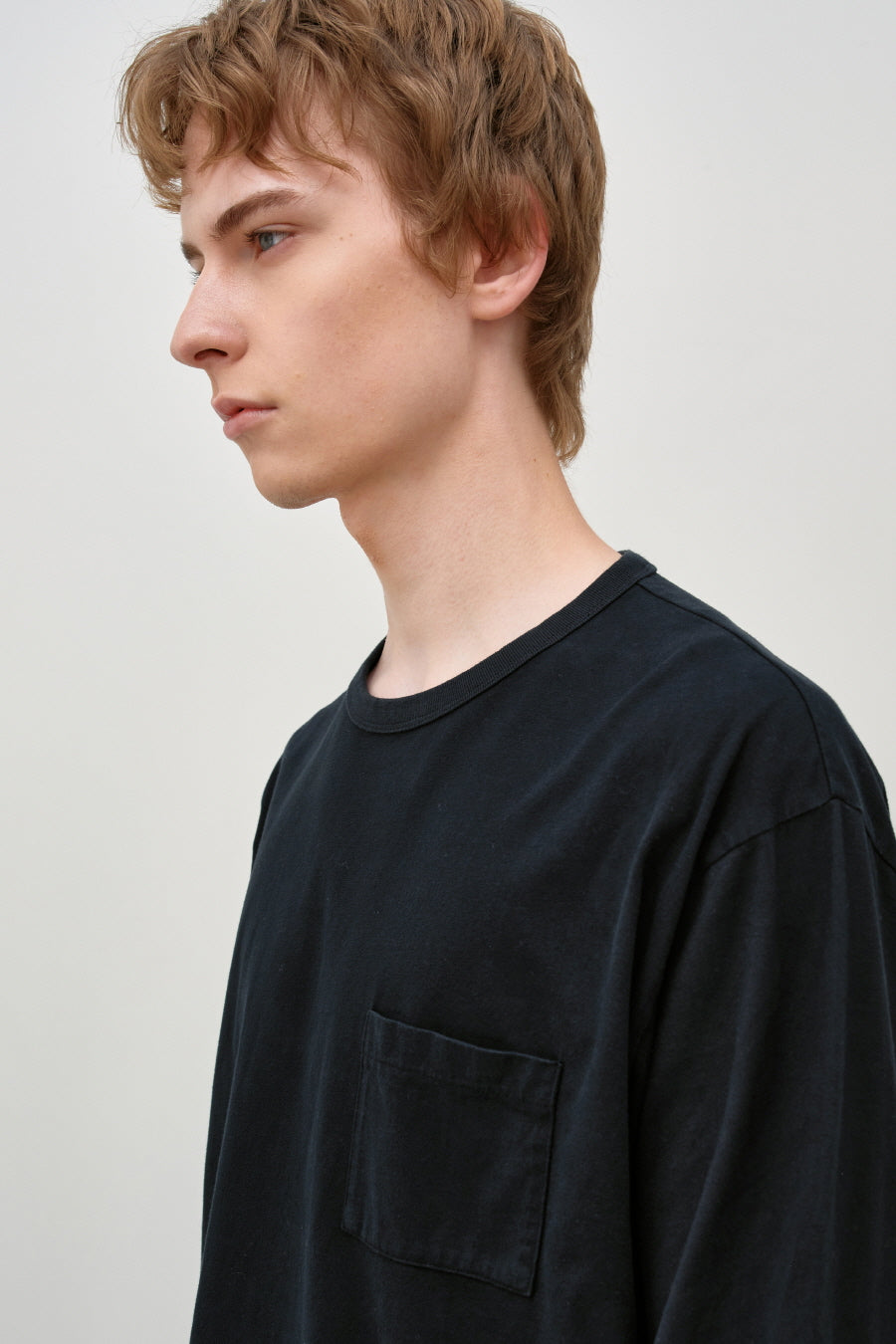 Insilence - Light Pitch Pocket Long Sleeve (Black) product image 4 | TRAB K-Fashion Australia