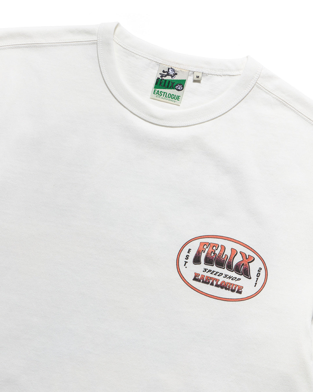 Eastlogue - Feilx Speedster Raceing T-shirts (Off White) product image 3 | TRAB K-Fashion Australia
