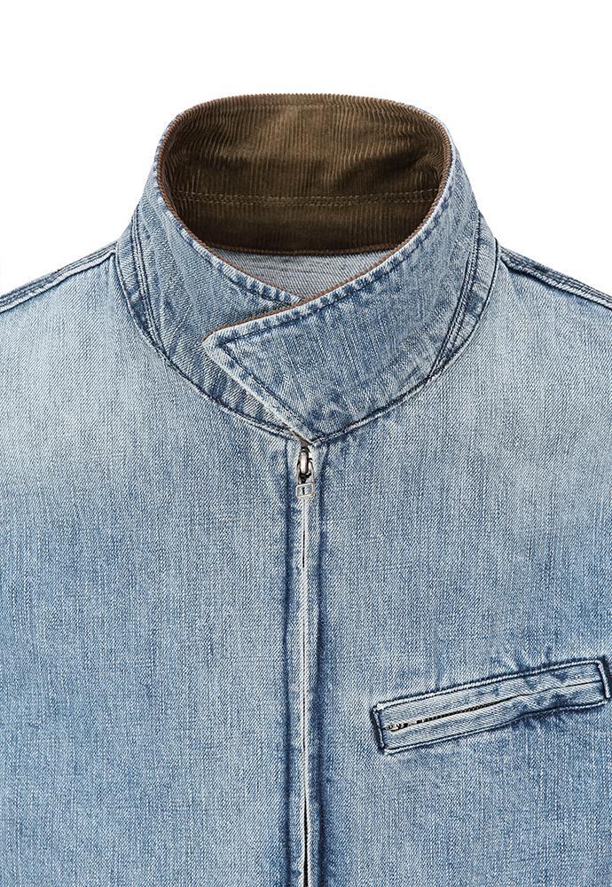 Art if acts - Marina Denim Work Jacket (Used Light Indigo) product image 11 | TRAB K-Fashion Australia