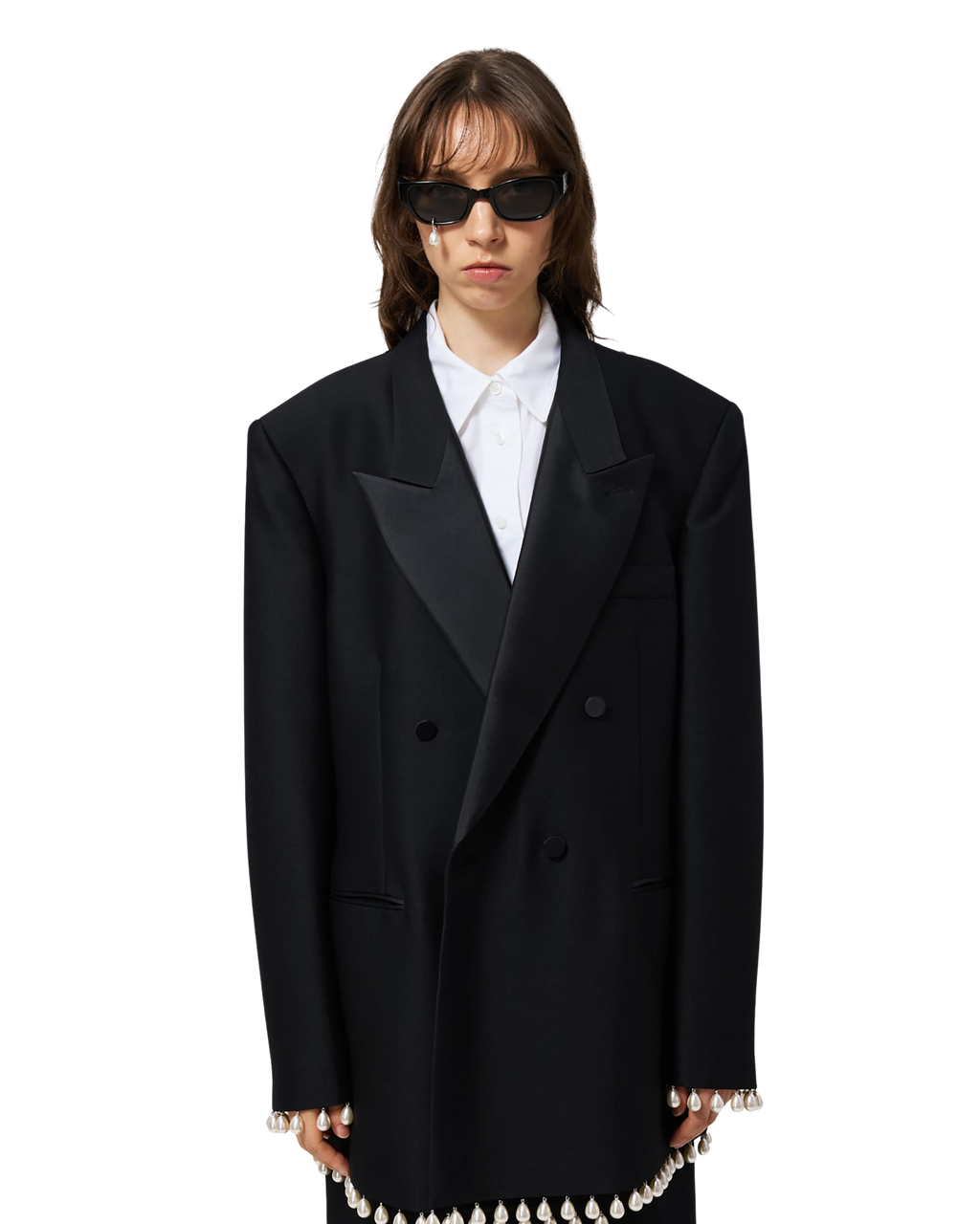 Kimhe Kim - Pearl Embellished Tuxedo (Black) product image 9 | TRAB K-Fashion Australia