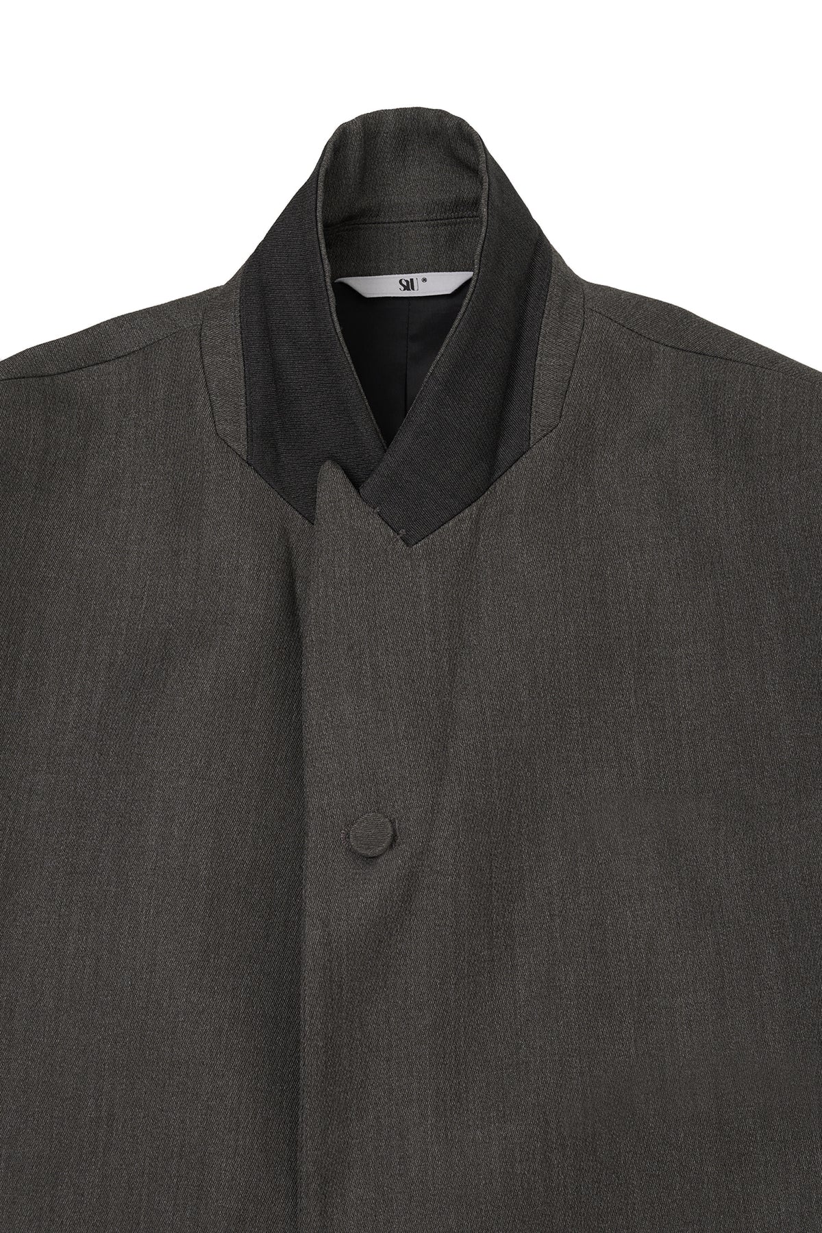 STU - Slanted 3 Button Wool Single Coat (Grey) product image 19 | TRAB K-Fashion Australia