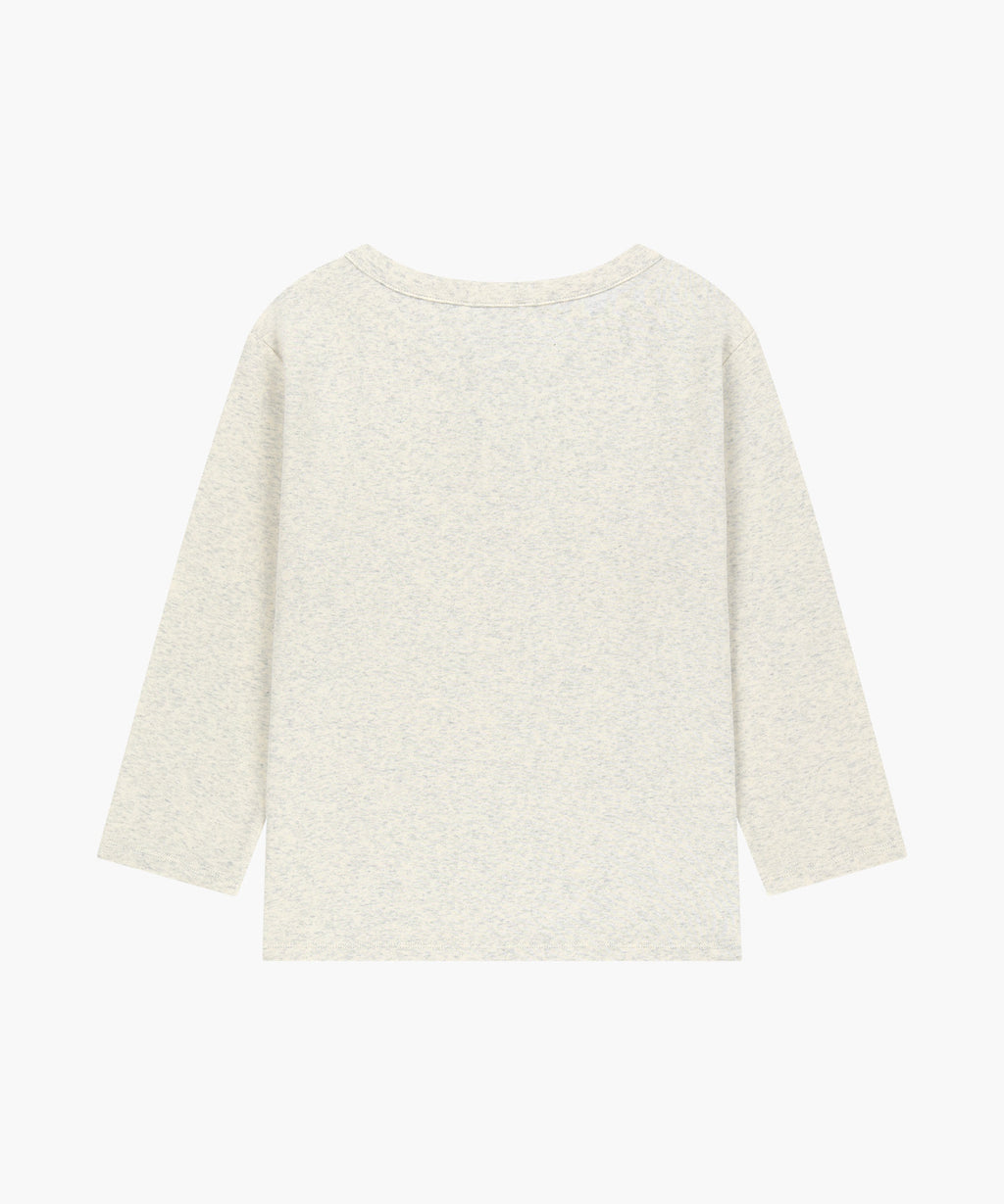Marithe & Francois Girbaud - Basic Henley Neck 3/4 Sleeve (Oatmeal) product image 6 | TRAB K-Fashion Australia