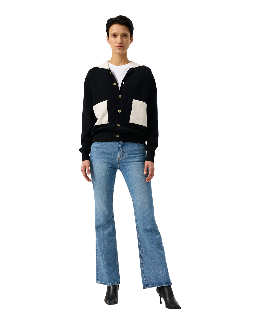 Kimhe Kim - Flared Jean (Sky Blue) product image 1 | TRAB K-Fashion Australia