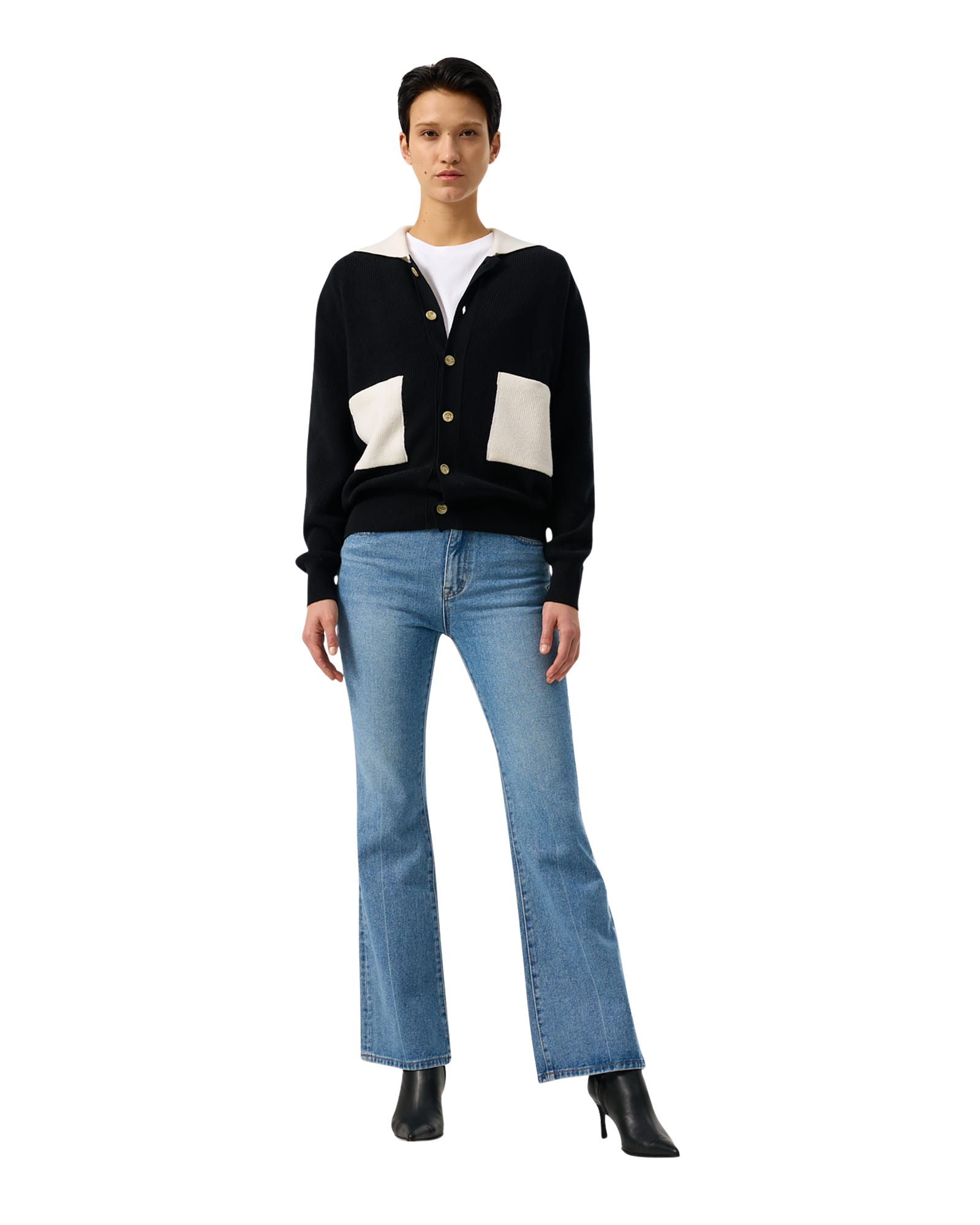 Kimhe Kim - Flared Jean (Sky Blue) product image 1 | TRAB K-Fashion Australia