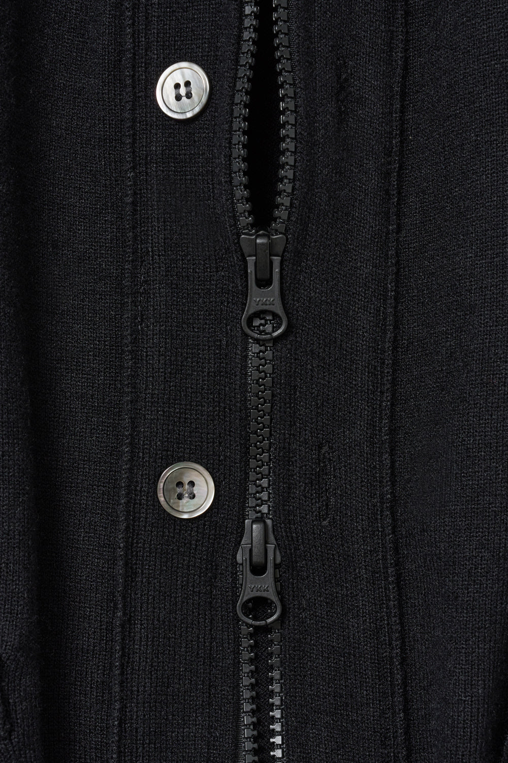 Hatchingroom - Zip Cardigan (Black) product image 4 | TRAB K-Fashion Australia