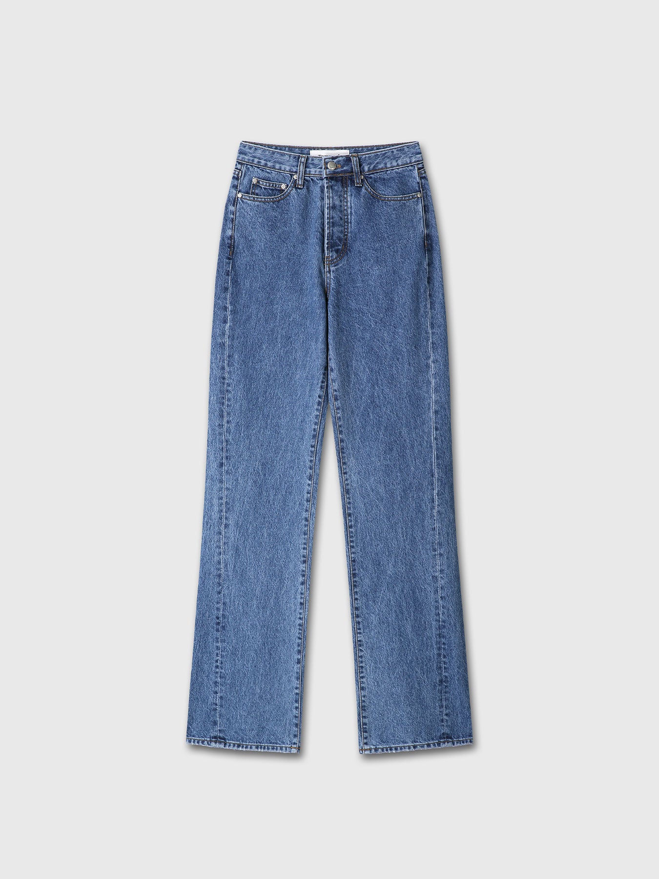 Tonywack - Twisted Seam Straight-Leg Denim Jeans (Washed Blue) product image 9 | TRAB K-Fashion Australia