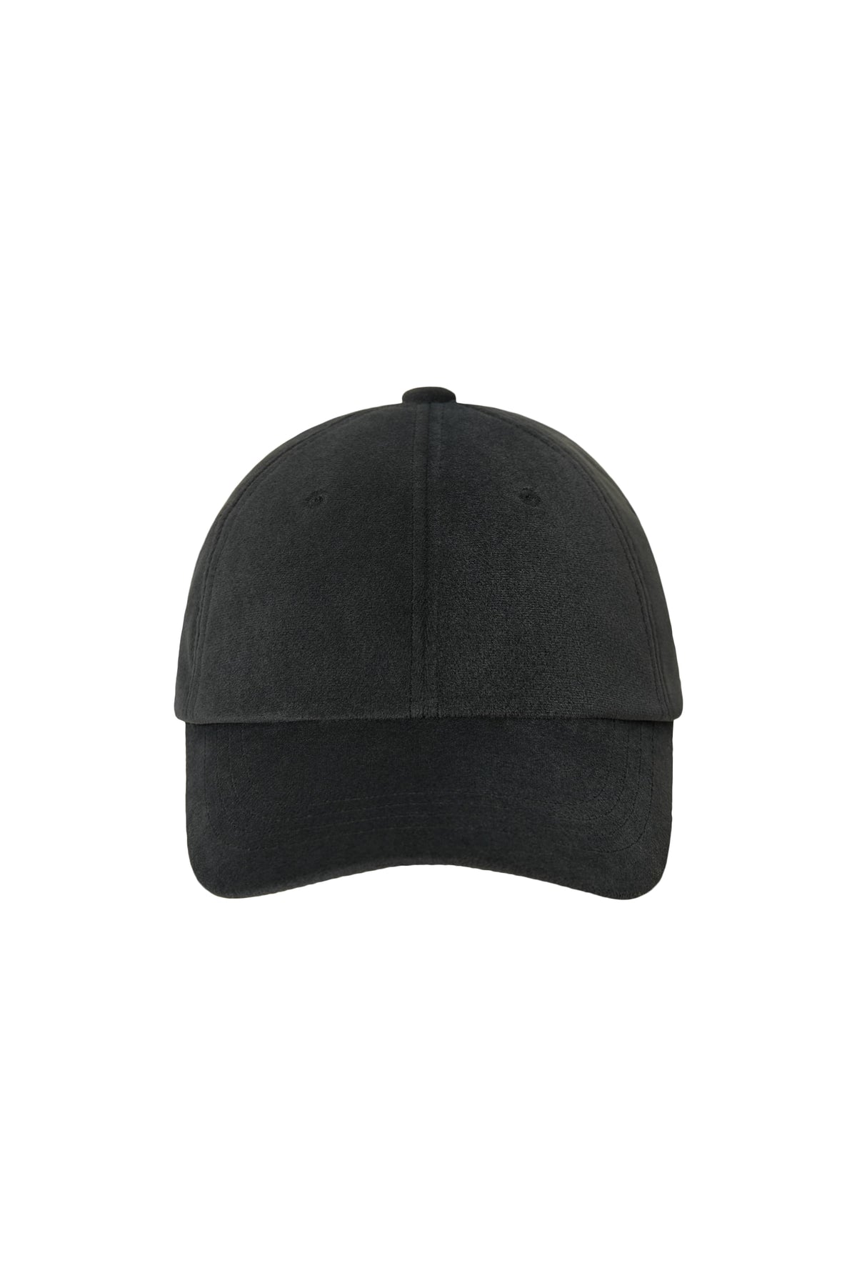 Emis - Emis Tag Velvet Ball Cap (Black) product image 1 | TRAB K-Fashion Australia