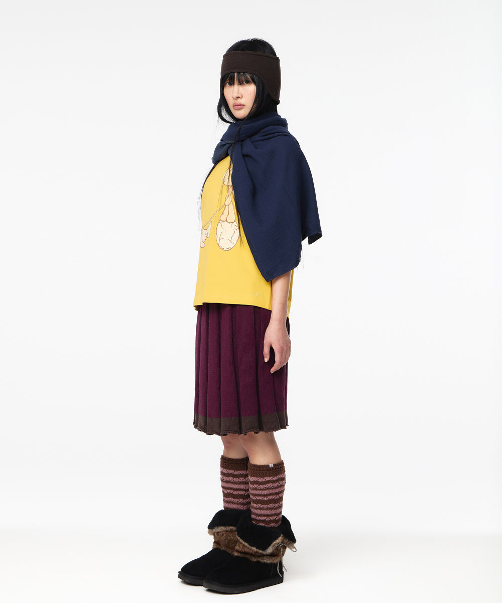 Coyseio - Teji Vintage Graphic T-Shirt (Yellow) product image 8 | TRAB K-Fashion Australia