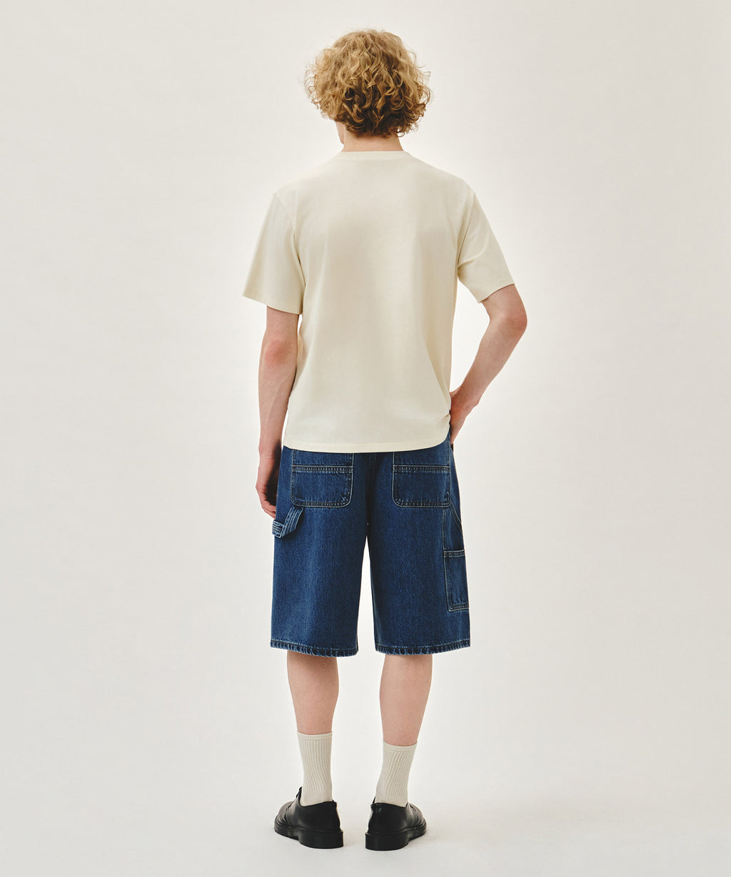Marithe & Francois Girbaud - Bermuda Carpenter Denim Shorts (Blue) product image 5 | TRAB K-Fashion Australia