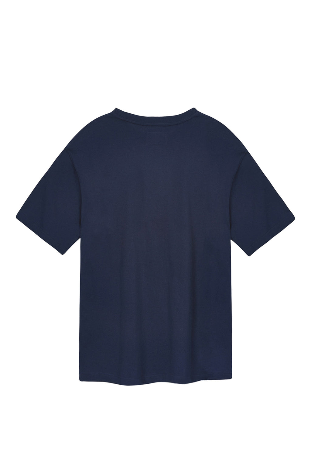 Matin Kim - Wavy Logo Graphic Top (Navy) product image 2 | TRAB K-Fashion Australia