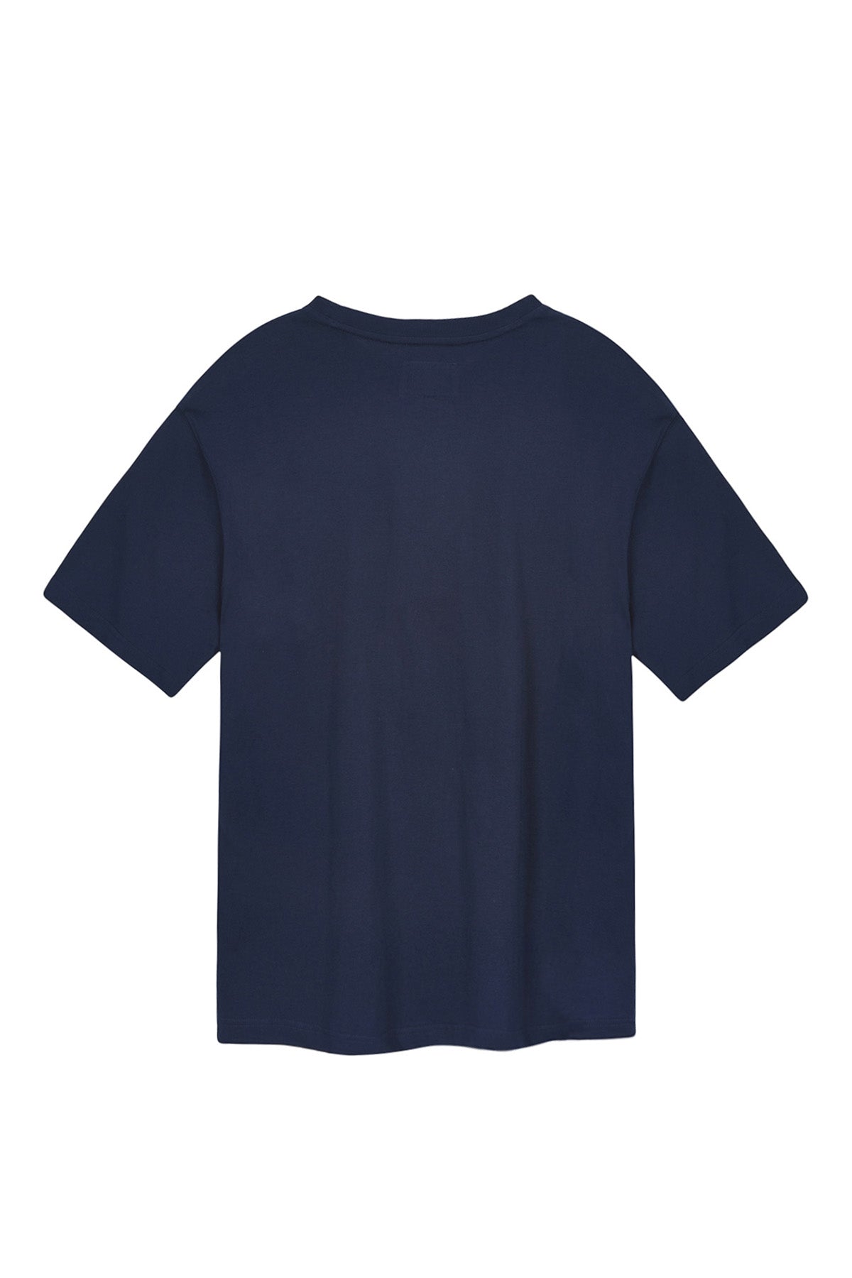 Matin Kim - Wavy Logo Graphic Top (Navy) product image 2 | TRAB K-Fashion Australia