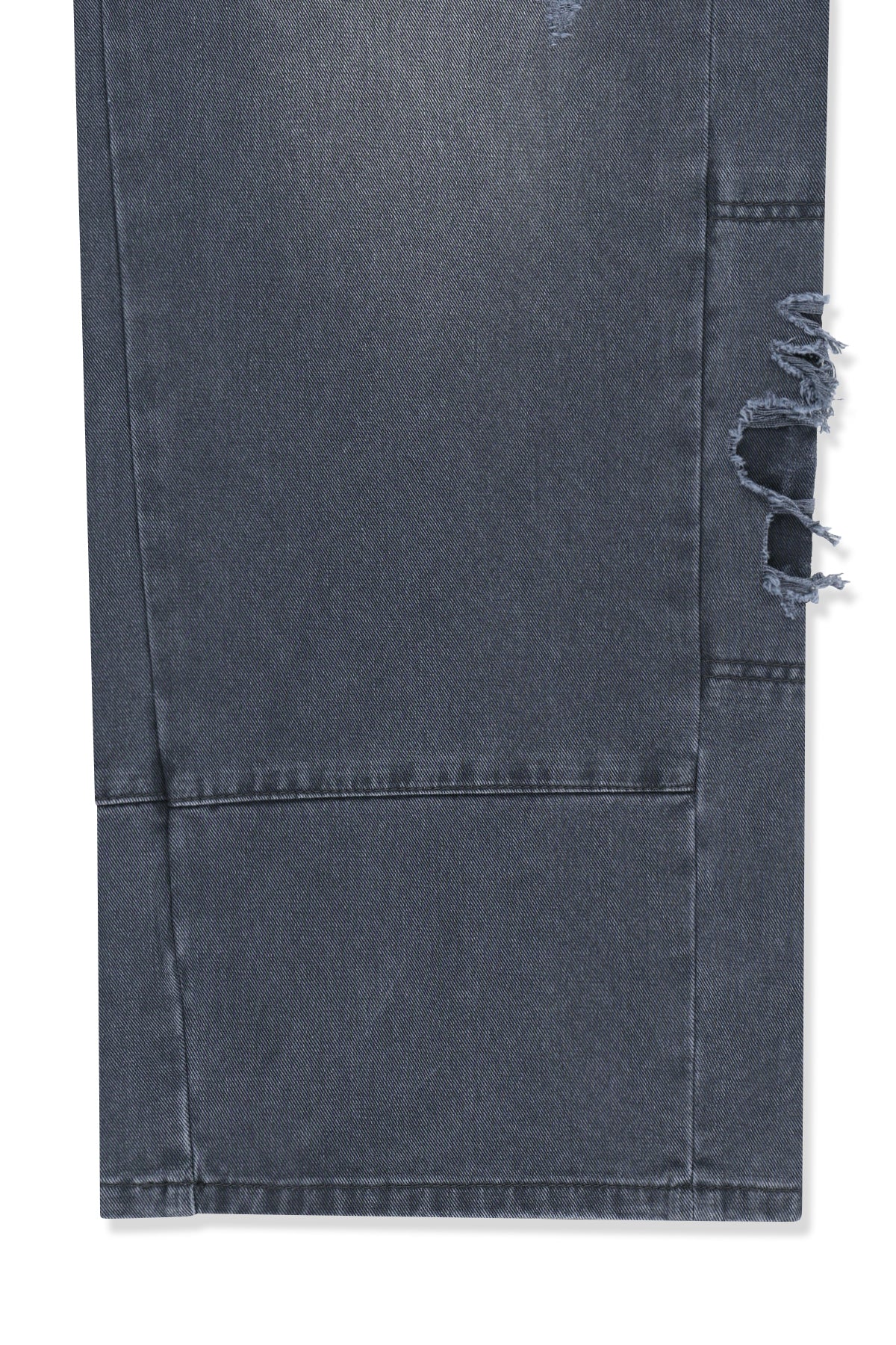 Matin Kim - Shadow Distressed Wide Denim Pants (Blue) product image 4 | TRAB K-Fashion Australia