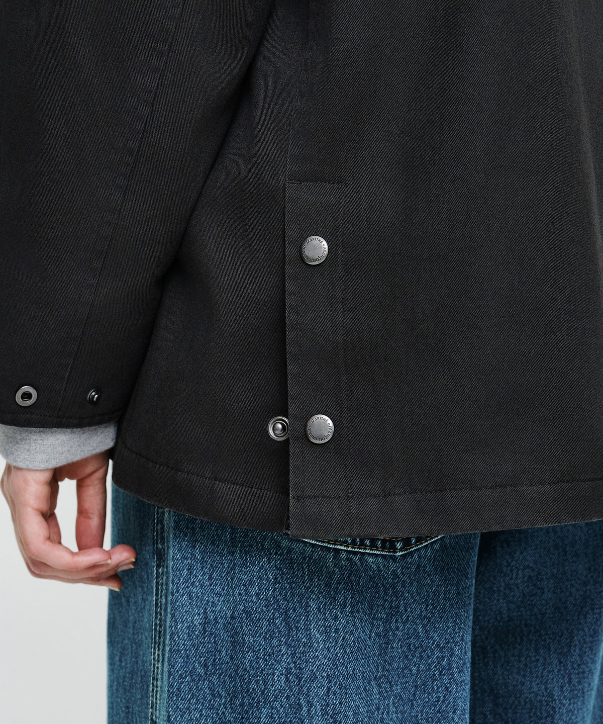 Marithe & Francois Girbaud - Cotton Work Jacket (Charcoal) product image 6 | TRAB K-Fashion Australia