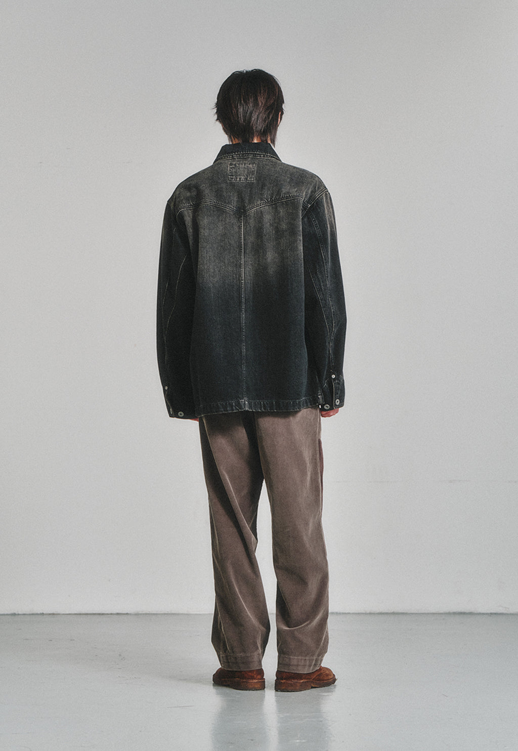 Art if acts - Denim Western Coverall Jacket (Used Black) product image 4 | TRAB K-Fashion Australia