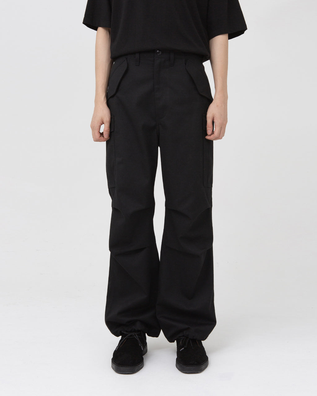 Brownyard - Brownyard X Dickies Military Field Pants (Black) product image 1 | TRAB K-Fashion Australia