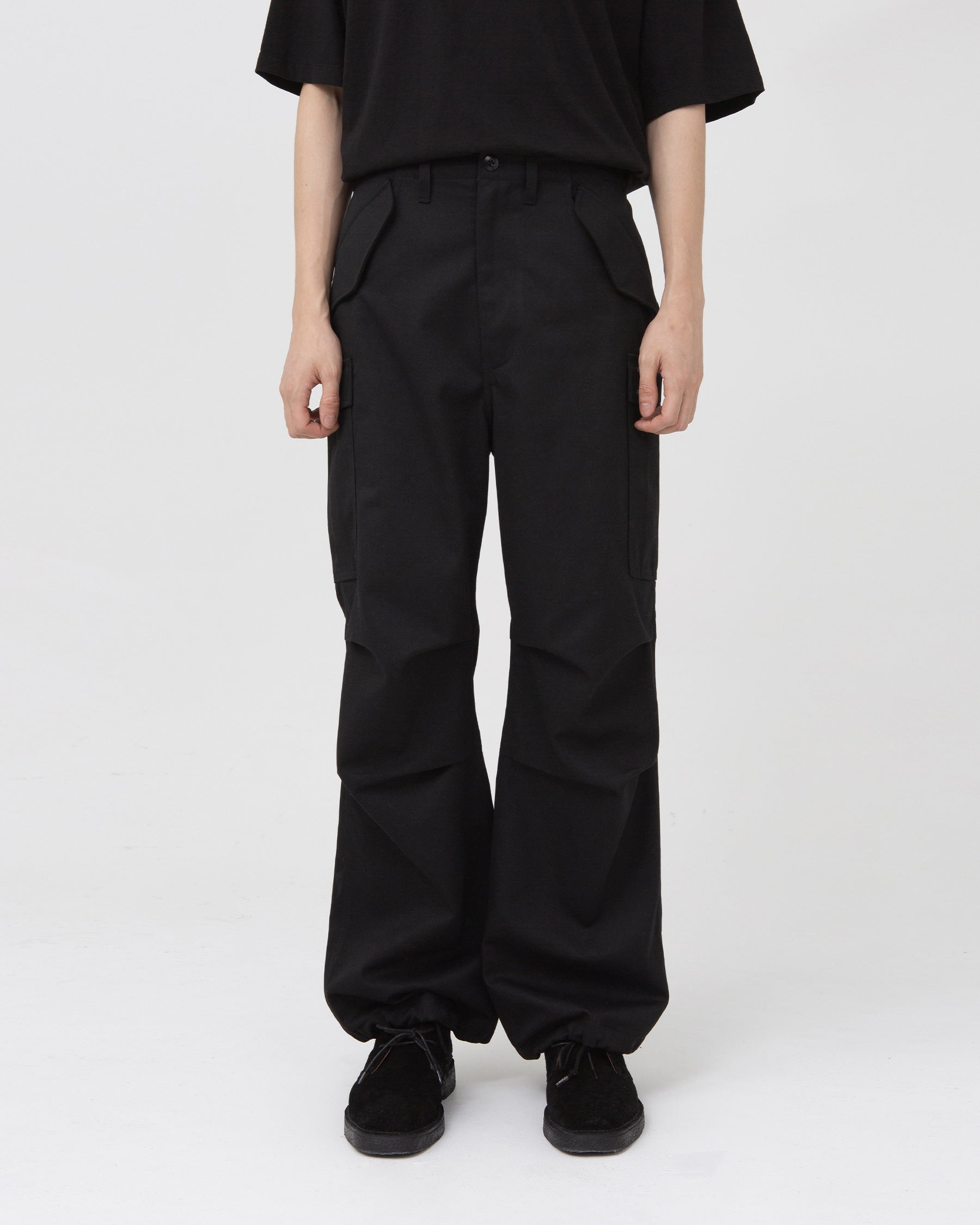 Brownyard - Brownyard X Dickies Military Field Pants (Black) product image 1 | TRAB K-Fashion Australia