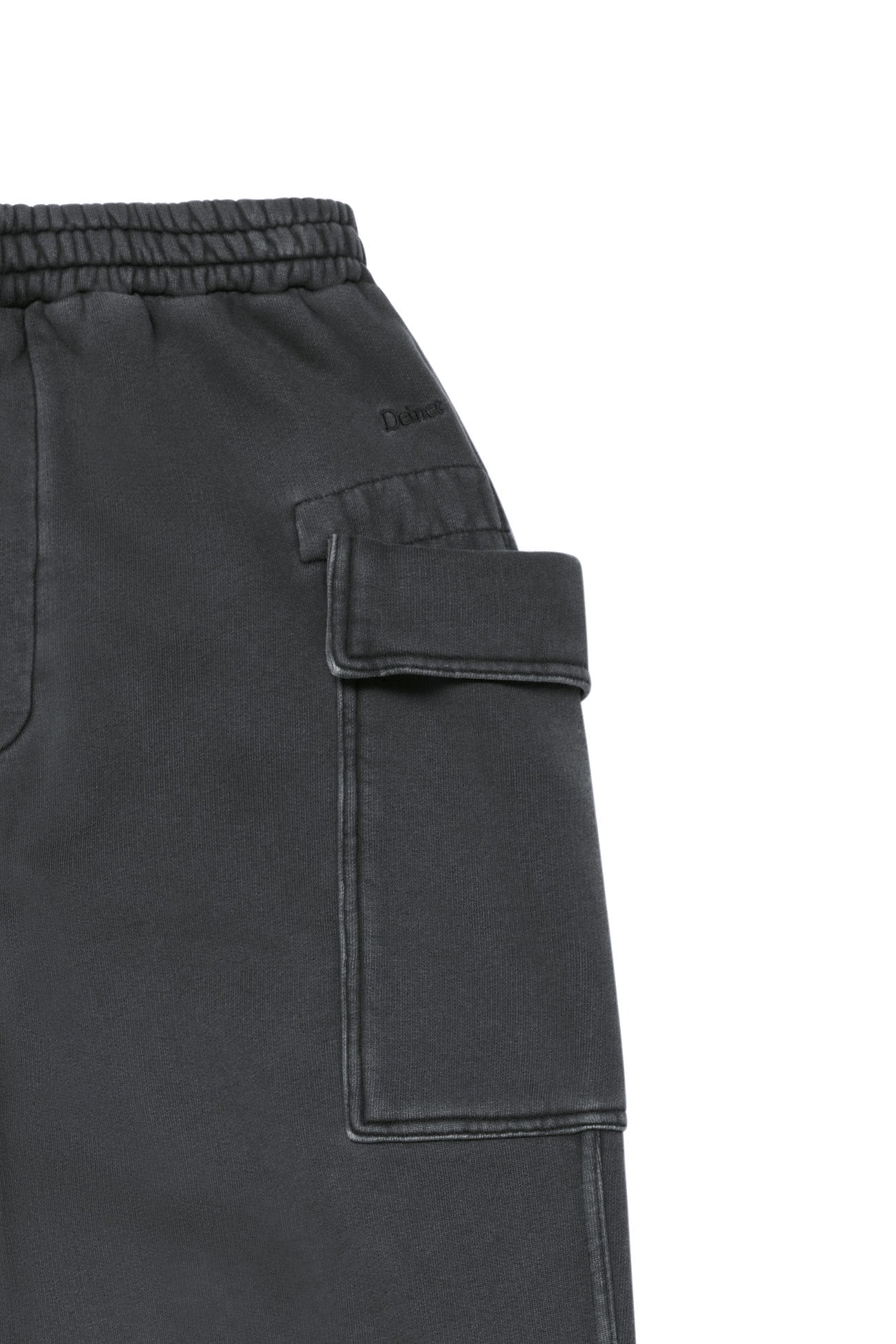 Deinet - Muddy Cargo Sweat Pants (Charcoal) product image 4 | TRAB K-Fashion Australia