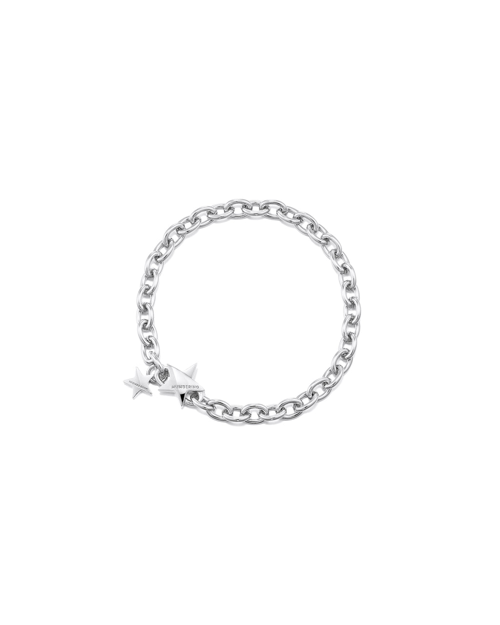 Numbering - Star Clasp Slim Oval Chain Bracelet #5929 product image 1 | TRAB K-Fashion Australia