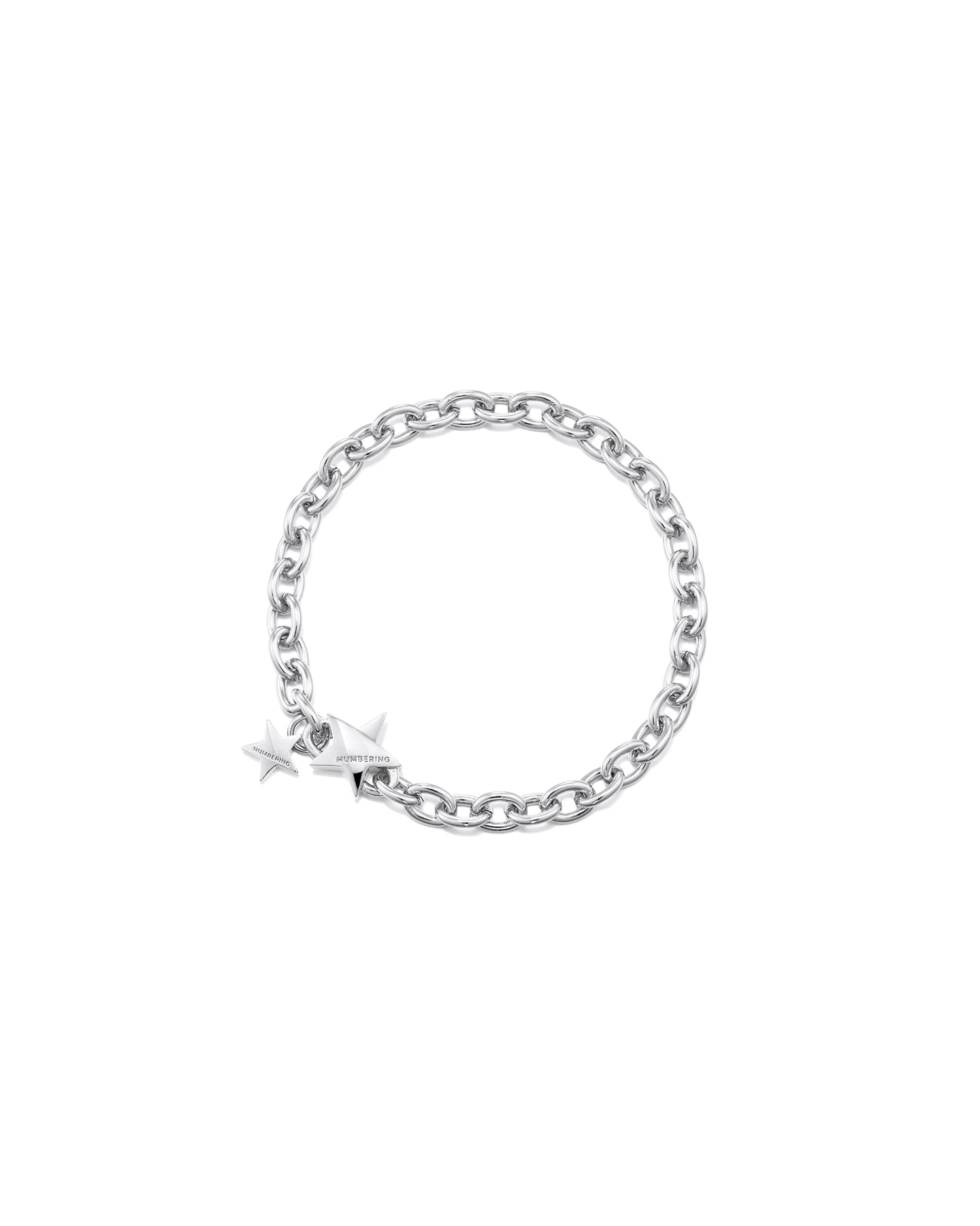 Numbering - Star Clasp Slim Oval Chain Bracelet #5929 product image 1 | TRAB K-Fashion Australia