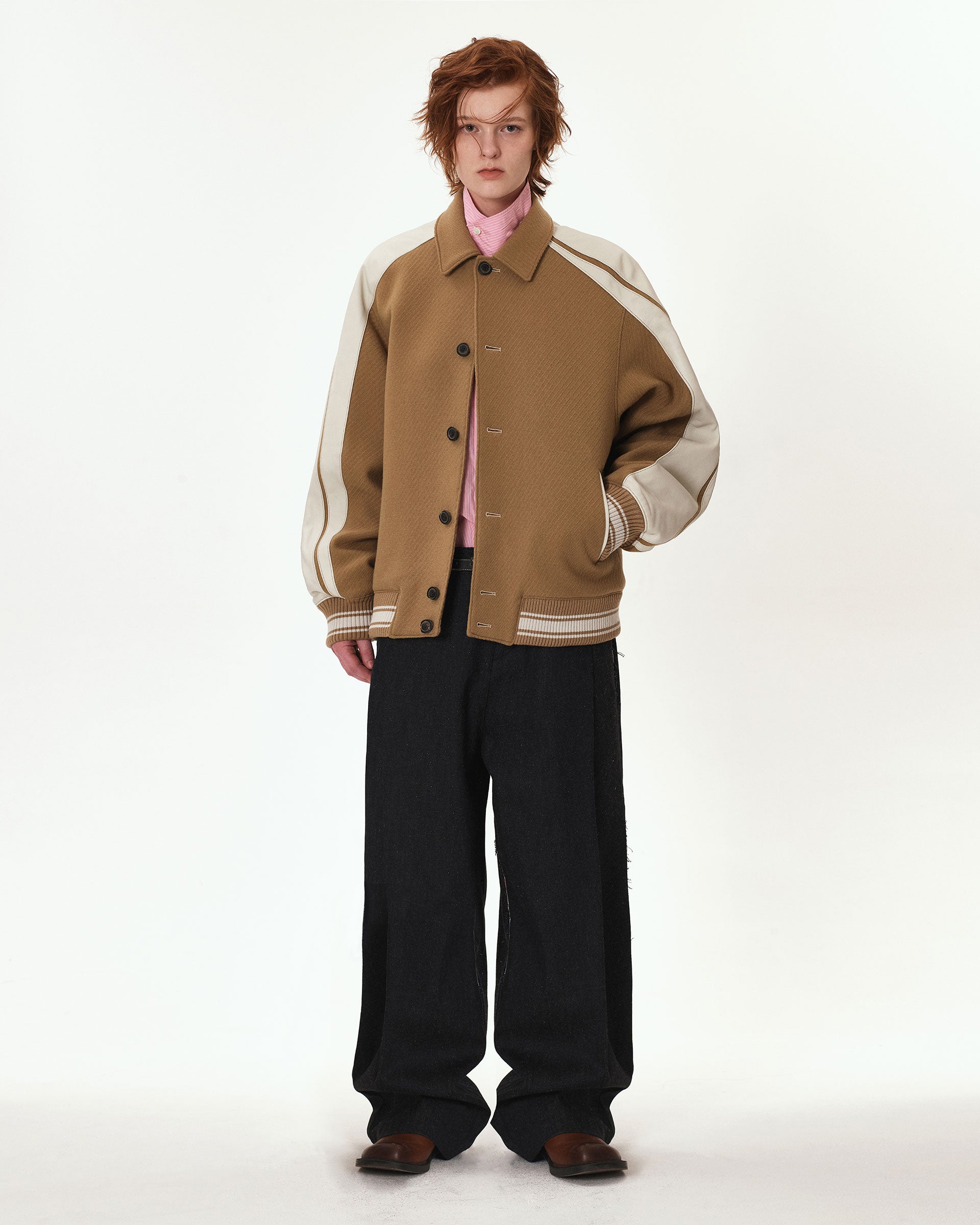 Ader Error - Brei jacket (Beige) product image 1 | TRAB K-Fashion Australia