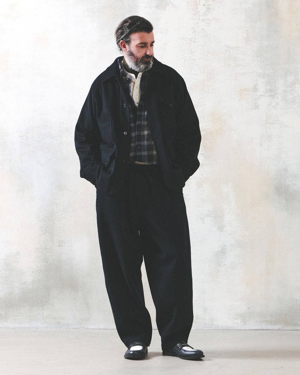 Eastlogue - Treasure Jacket (D.navy Wool) product image 4 | TRAB K-Fashion Australia