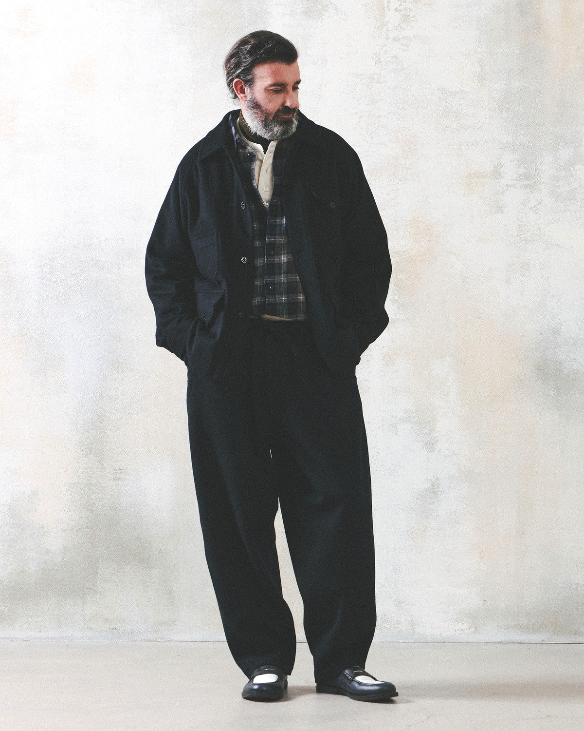 Eastlogue - Treasure Jacket (D.navy Wool) product image 4 | TRAB K-Fashion Australia
