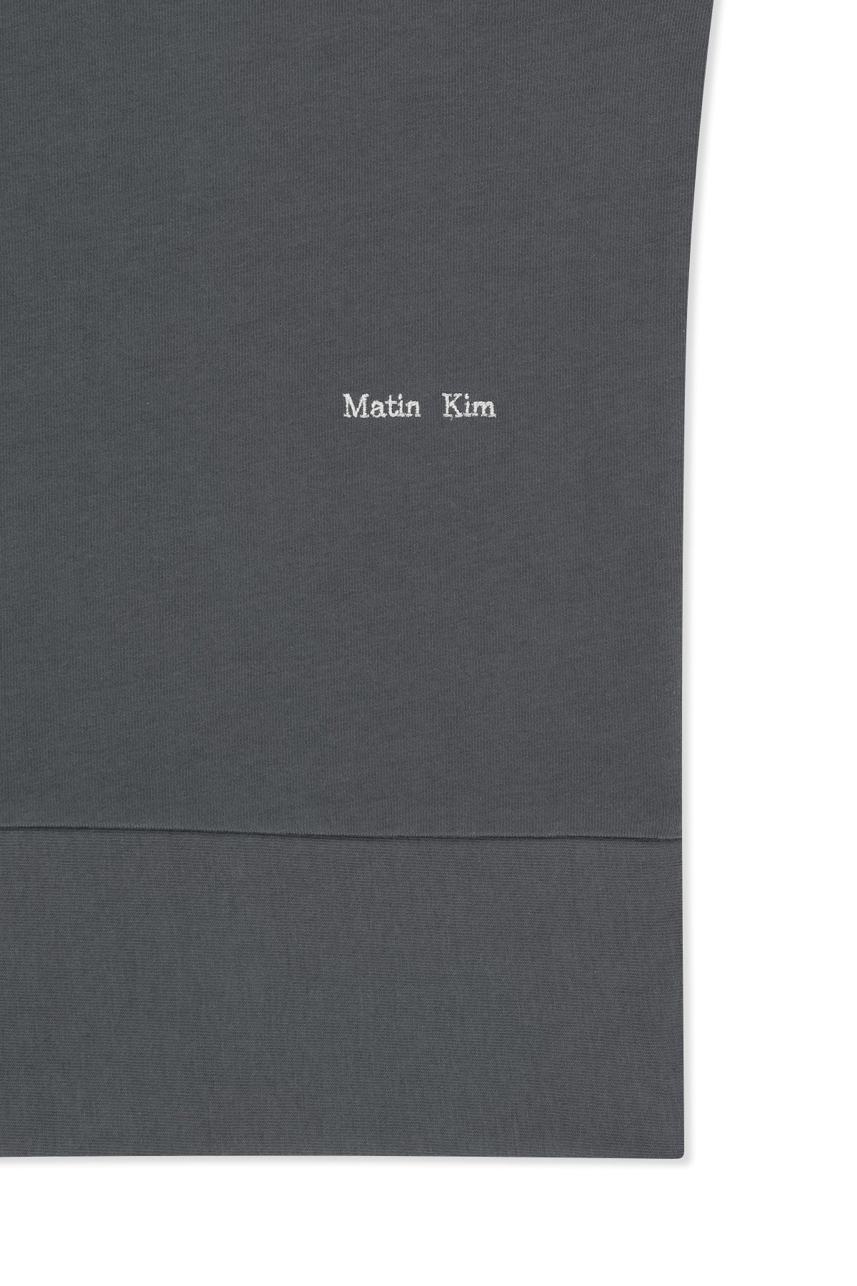 Matin Kim - Hem Tie Detail Sleeveless Top (Charcoal) product image 5 | TRAB K-Fashion Australia
