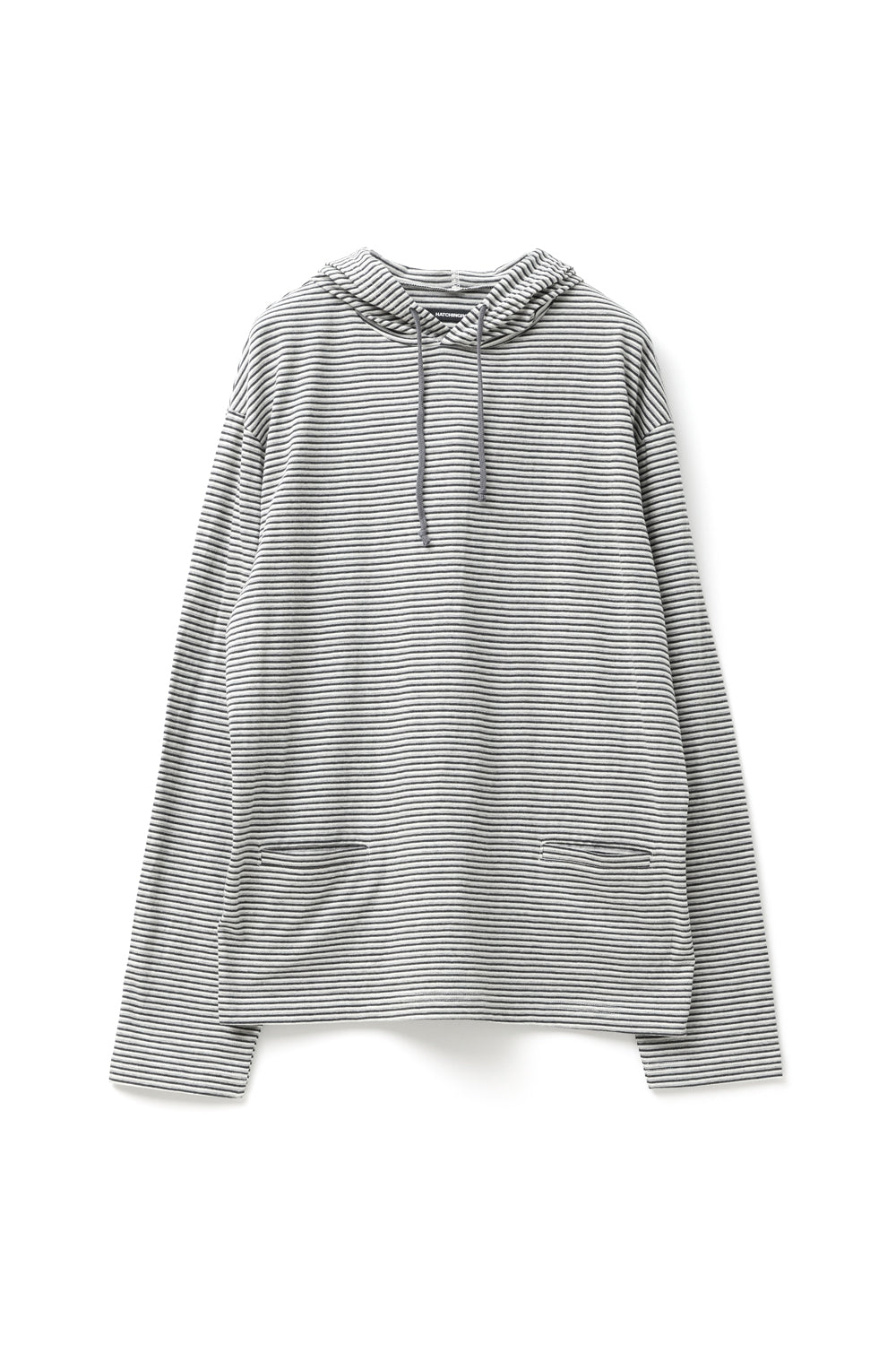 Hatchingroom - Stripe Hoodie (Grey) product image 1 | TRAB K-Fashion Australia