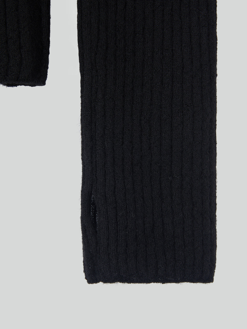 Recto - Hairy Balaclava Knit Top (Black) product image 12 | TRAB K-Fashion Australia