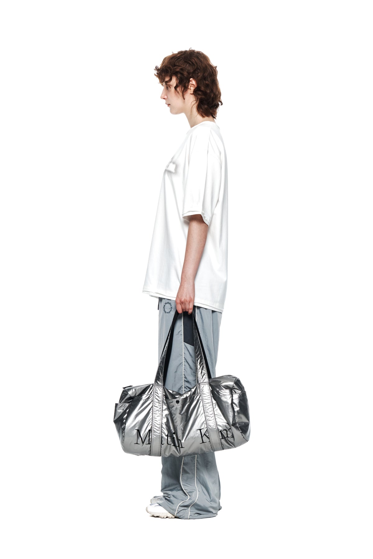 Matin Kim - Matin Shade Logo Top (White) product image 6 | TRAB K-Fashion Australia