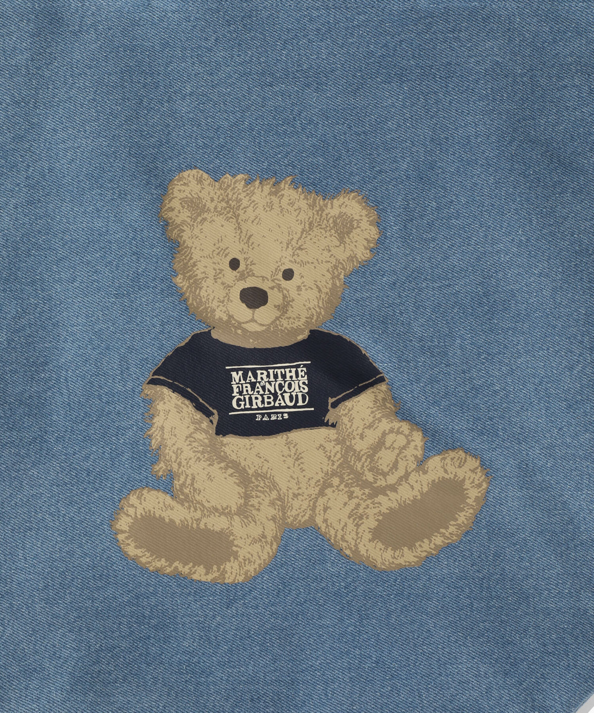 Marithe & Francois Girbaud - Doodle Bear Eco Bag (Blue) product image 3 | TRAB K-Fashion Australia