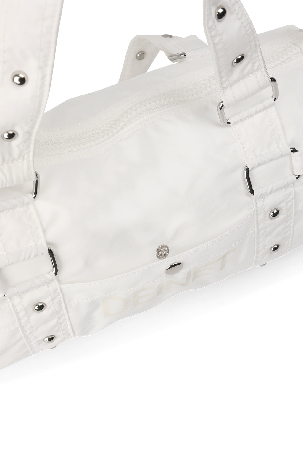 Deinet - Logo Duffle Mini Bag (White) product image 6 | TRAB K-Fashion Australia