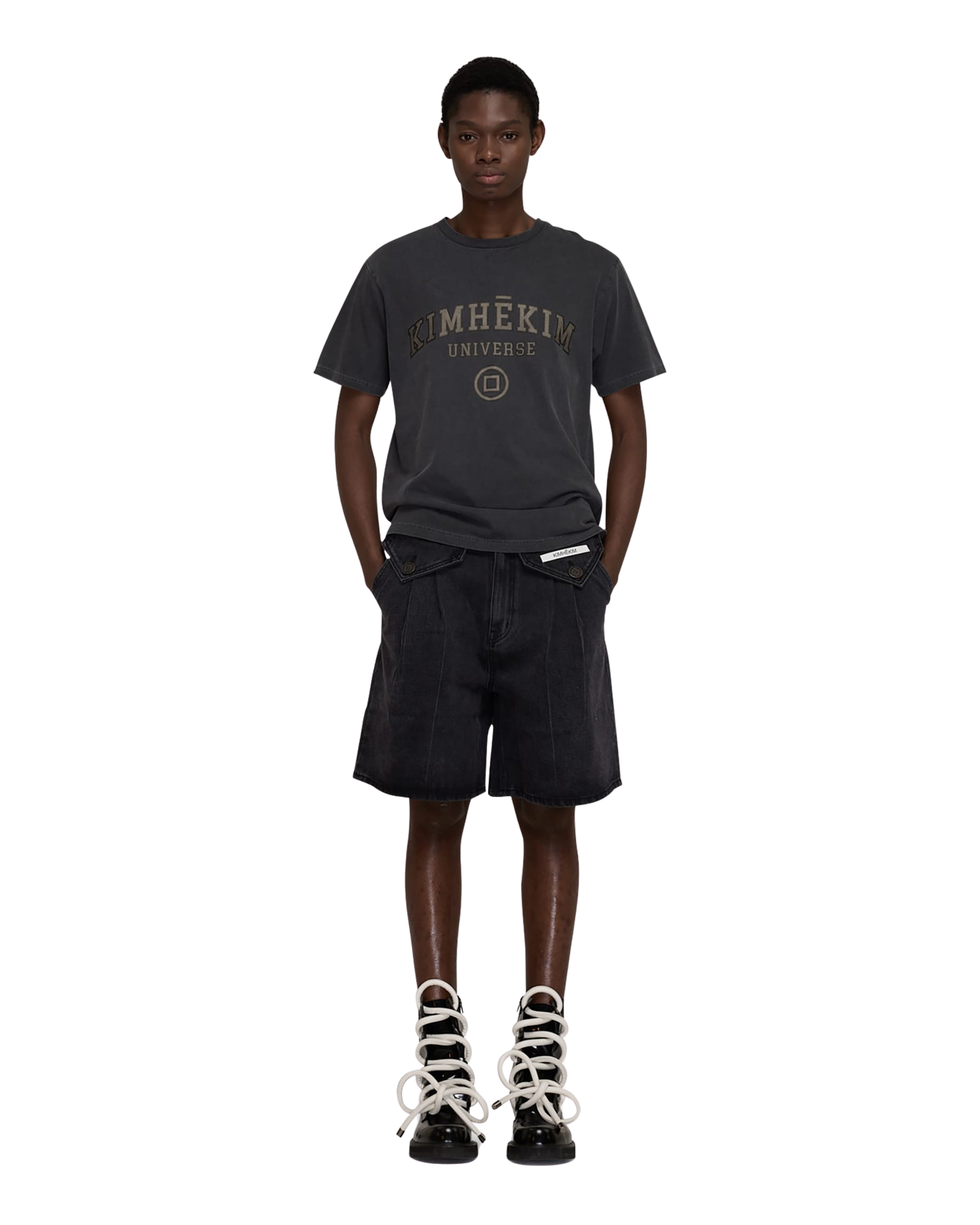 Kimhe Kim - Two Pocket Shorts (Black) product image 6 | TRAB K-Fashion Australia